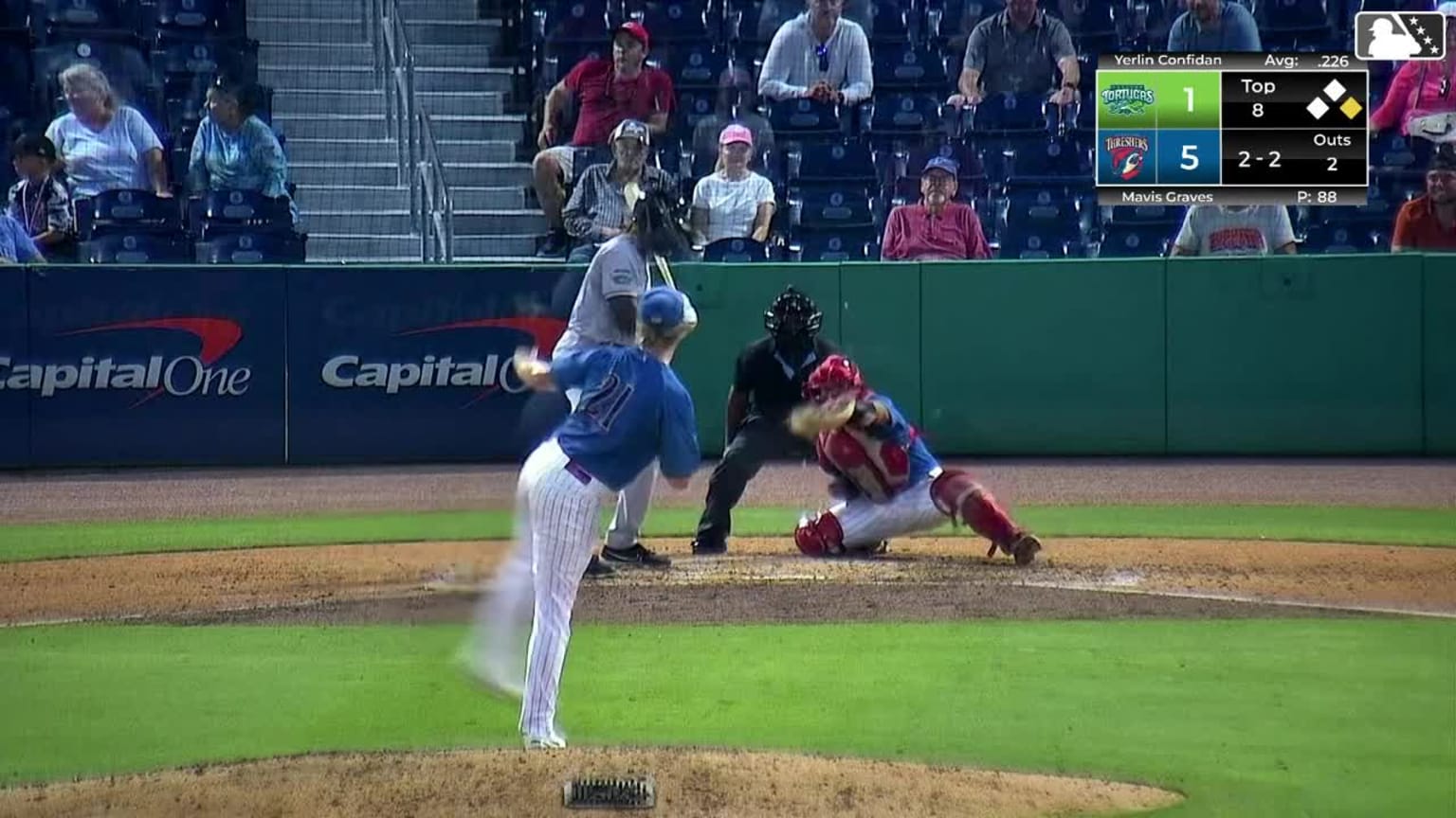 Mavis Graves' 10th strikeout 05/19/2024 Philadelphia Phillies