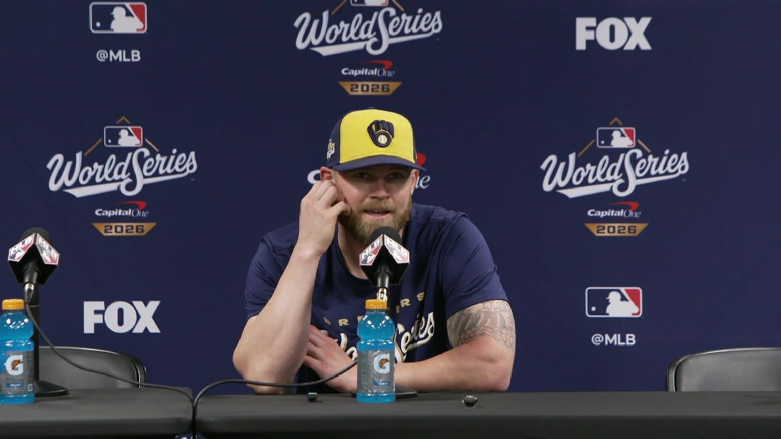 The Brewers speak to the media | 10/26/2026 | Atlanta Braves