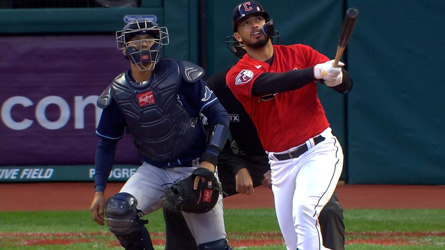Gabriel Arias da su 1er HR | 28/09/2022 | Los Guardians de Cleveland