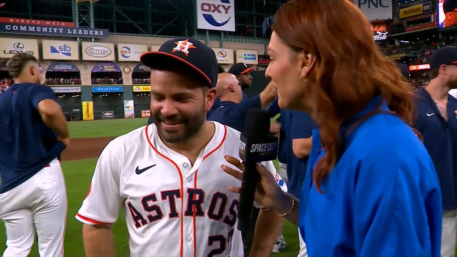 Jose Altuve on clinching the AL West