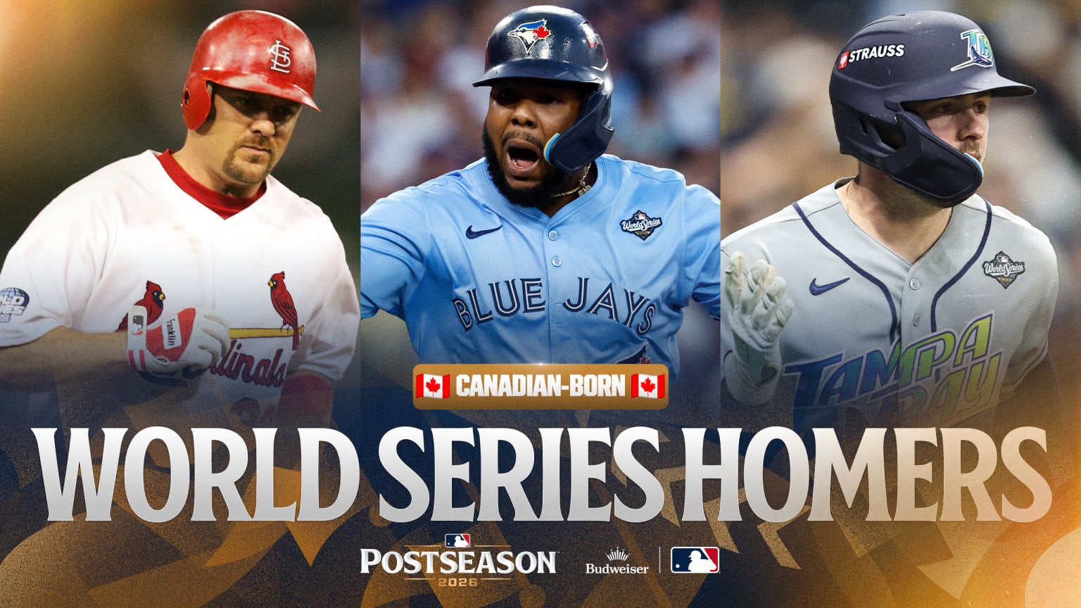 Most recent Canadian-born players to homer in WS | 25/10/2026 | Los ...
