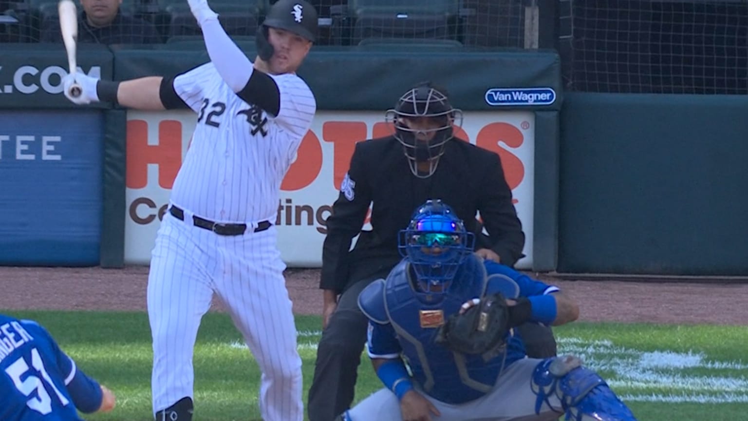 Chicago, United States. 12th Oct, 2021. Chicago White Sox Gavin Sheets  celebrates his solo home run against the Houston Astros during the second  inning of game four of the MLB ALDS at