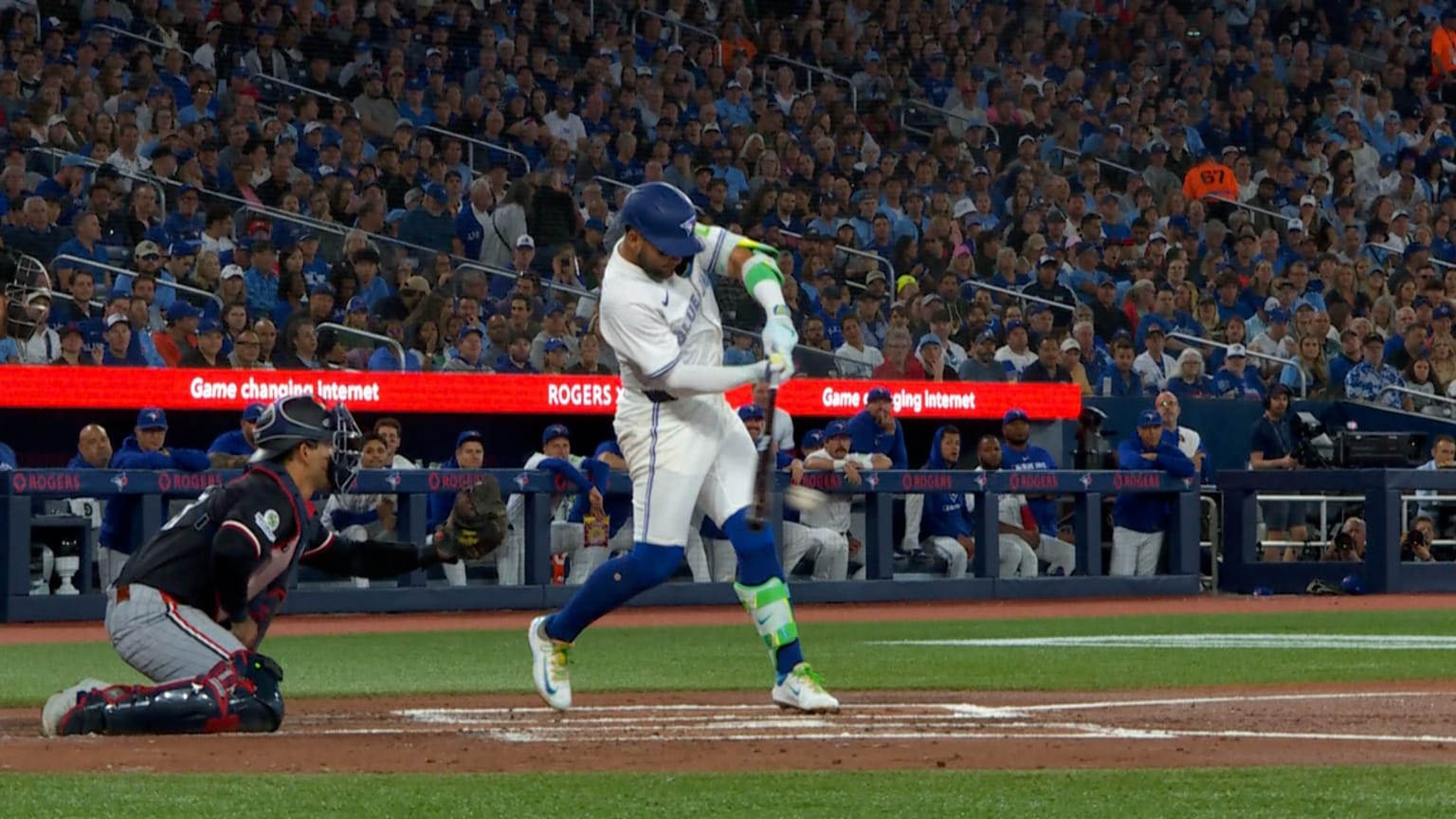 Bo Bichette ボブルヘッド トロントブルージェイズ MLB Bo Bichette Toronto Blue Jays Stadium Facade Bobblehead FOCO