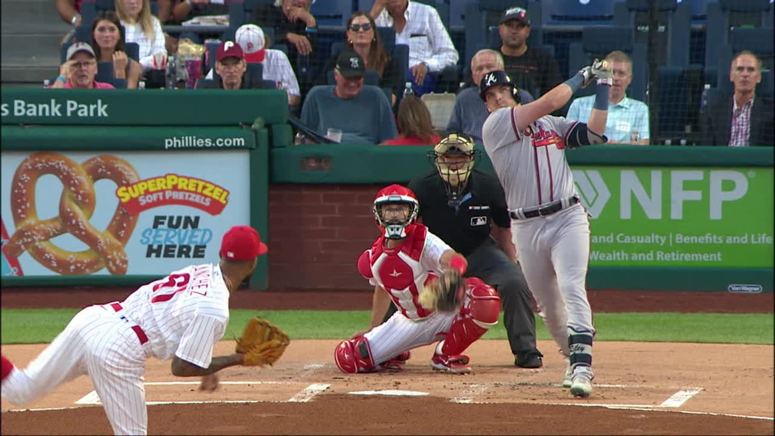 Austin Riley's 35th home run, 09/03/2022