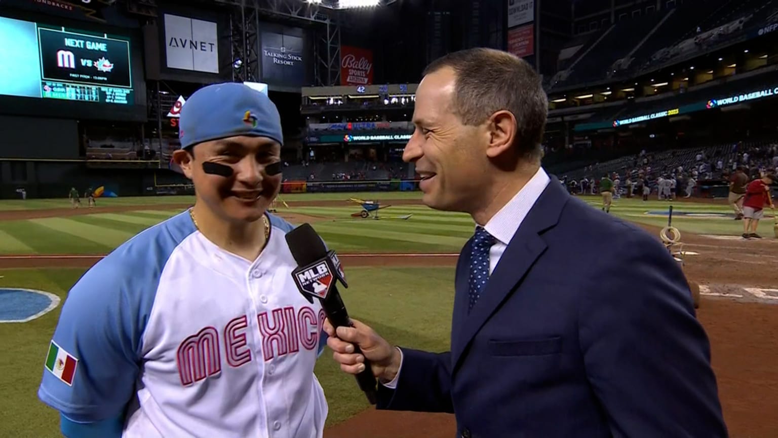 Alexis Wilson on his big night 03/14/2023