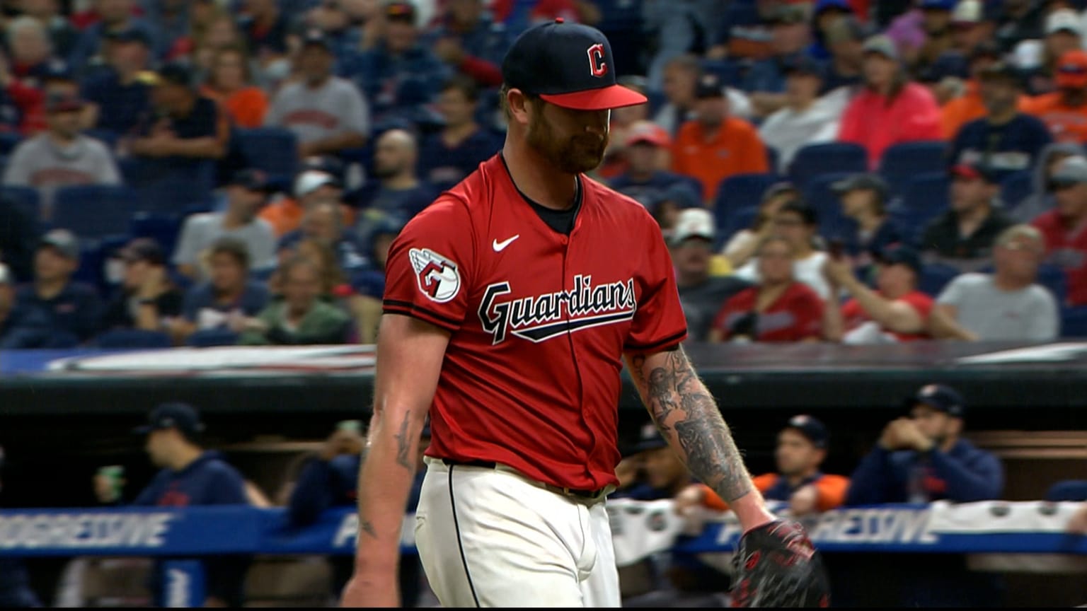 Ben Lively poncha a cuatro 28/09/2024 Los Guardians de Cleveland