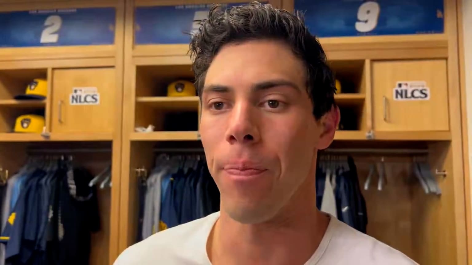 Christian Yelich: 'Still have to win another game' | 10/15/2026 ...
