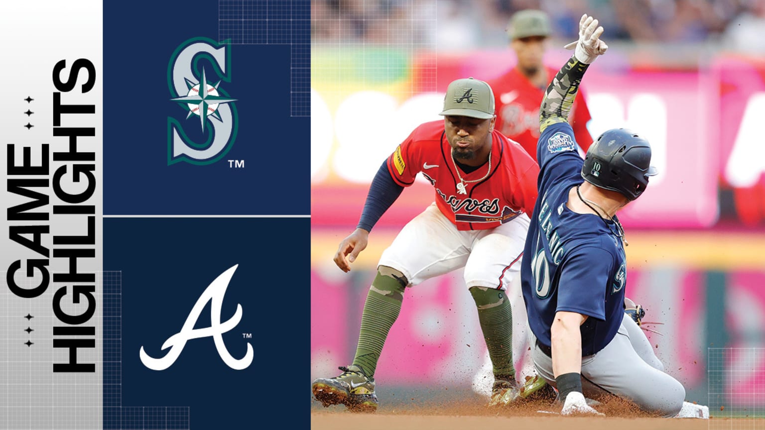 Mariners vs. Braves Highlights