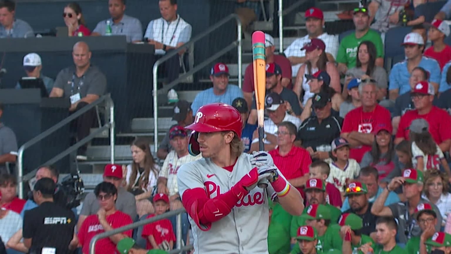 Phillies infielder Bryson Stott's custom bat takes you back to school at  Little League Classic