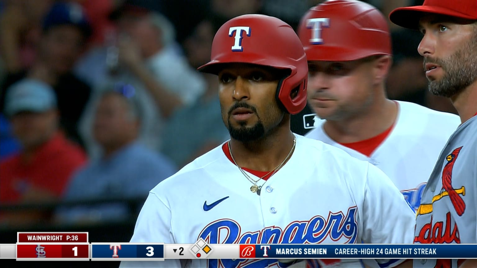 Ezequiel Duran's RBI double 06/05/2023 Texas Rangers