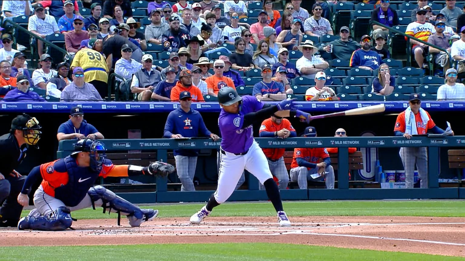 Tyler Freeman's RBI single | 04/08/2026 | Colorado Rockies