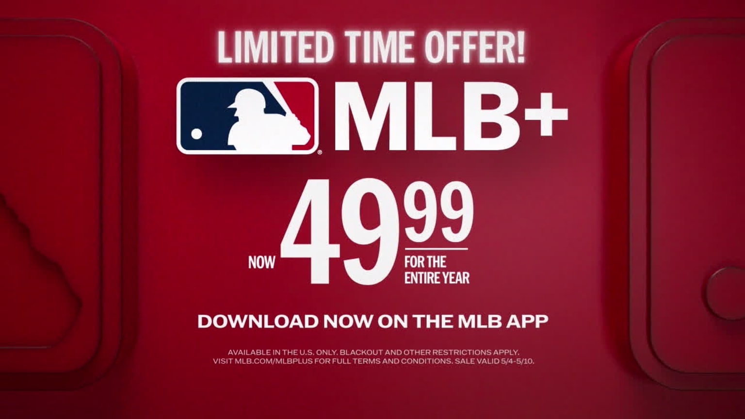 MLB+ for 2026 | 05/01/2026 | MLB.com