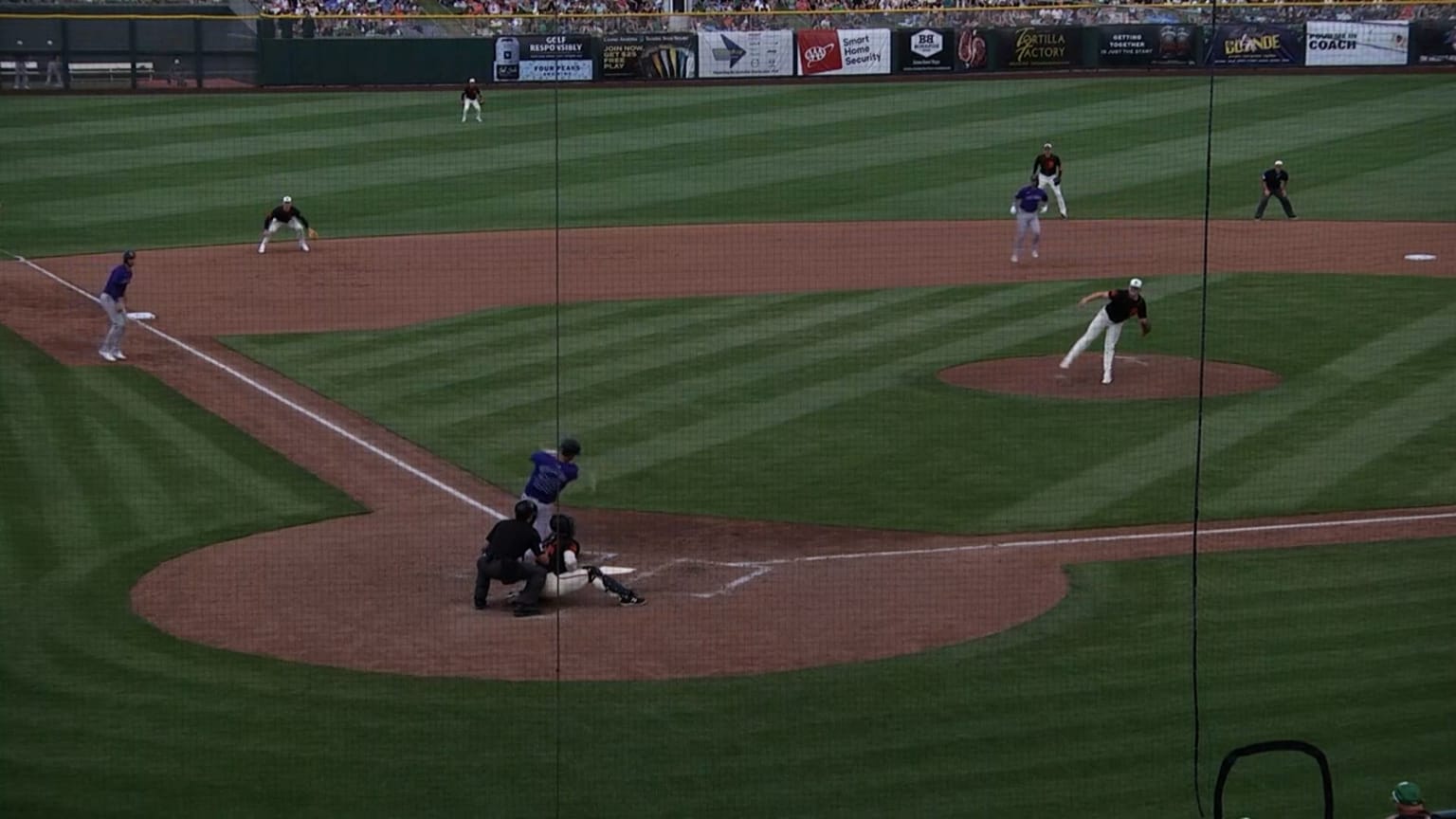 Jacob Stallings hits an RBI infield single | 03/17/2024 | Colorado Rockies