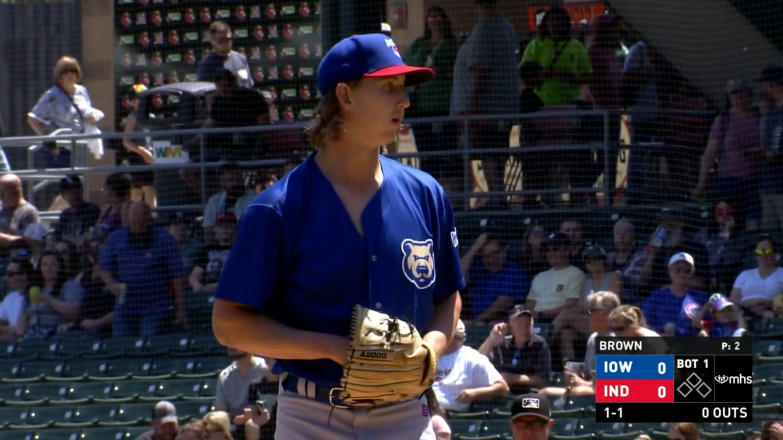 Ben Brown strikes out two batters 05/21/2023