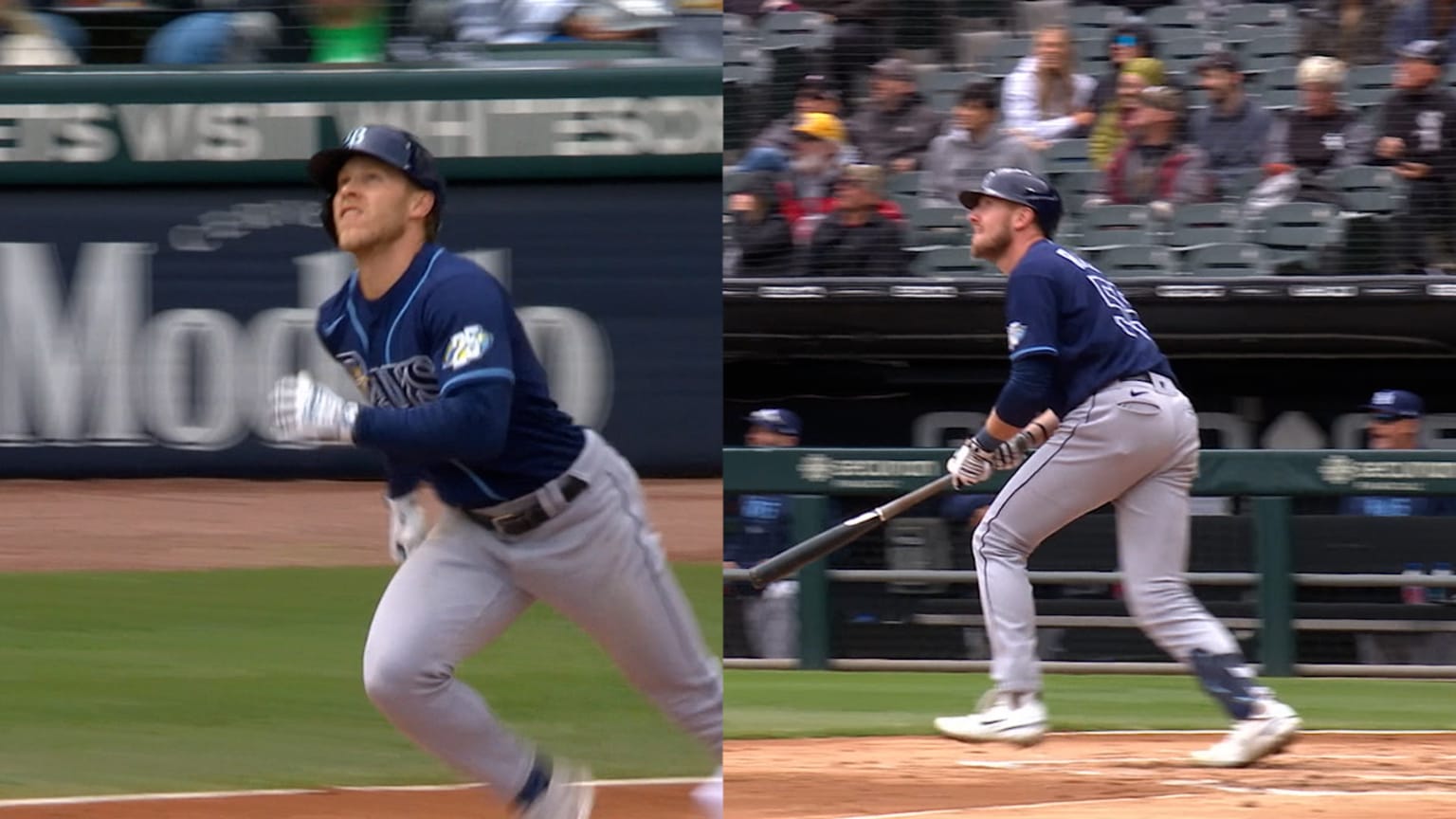 Walls and Raley go back-to-back in the 4th inning | 04/30/2023 | Tampa ...