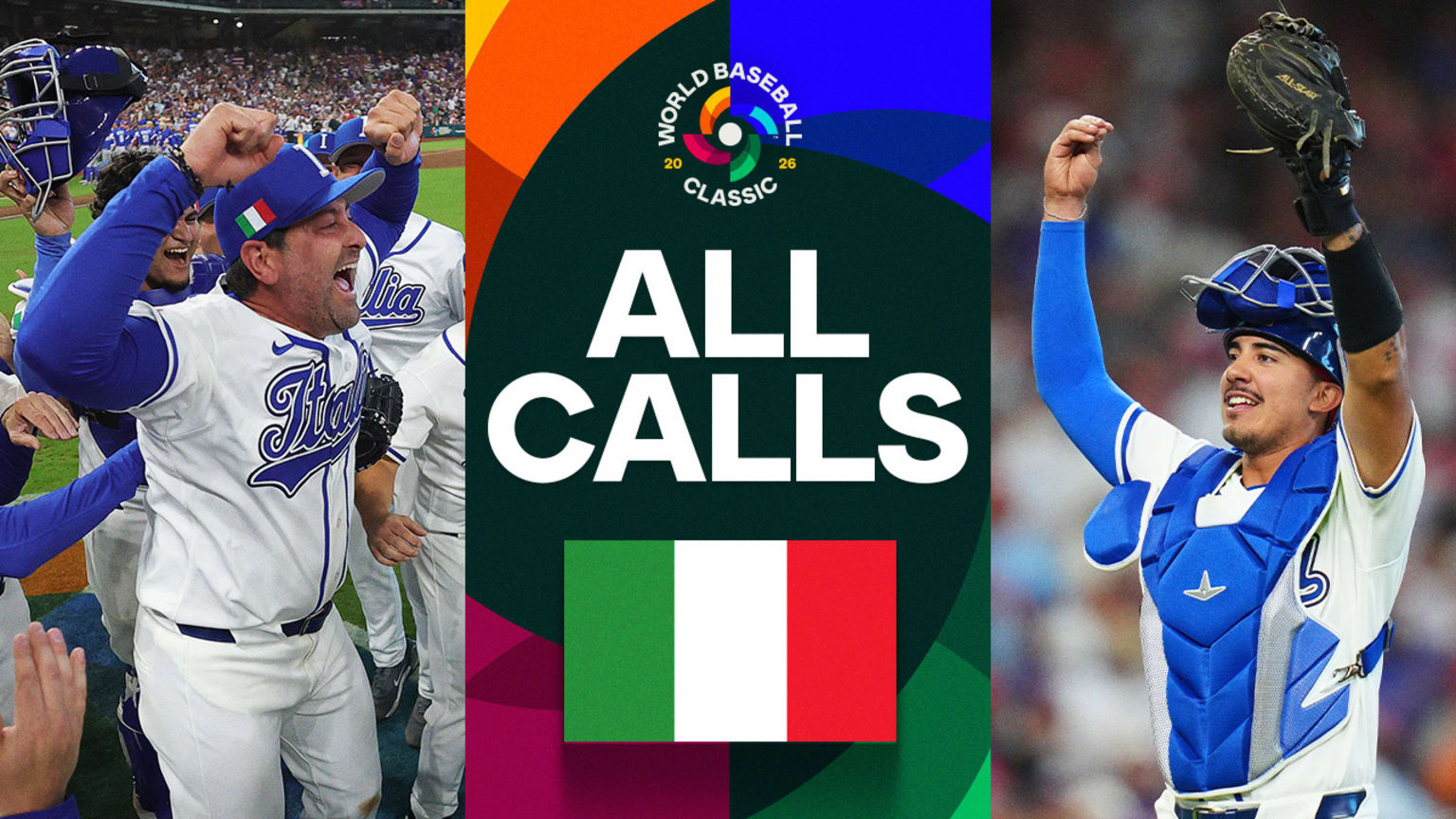 Every call of Italy advancing to semifinals | 03/14/2026 | MLB.com