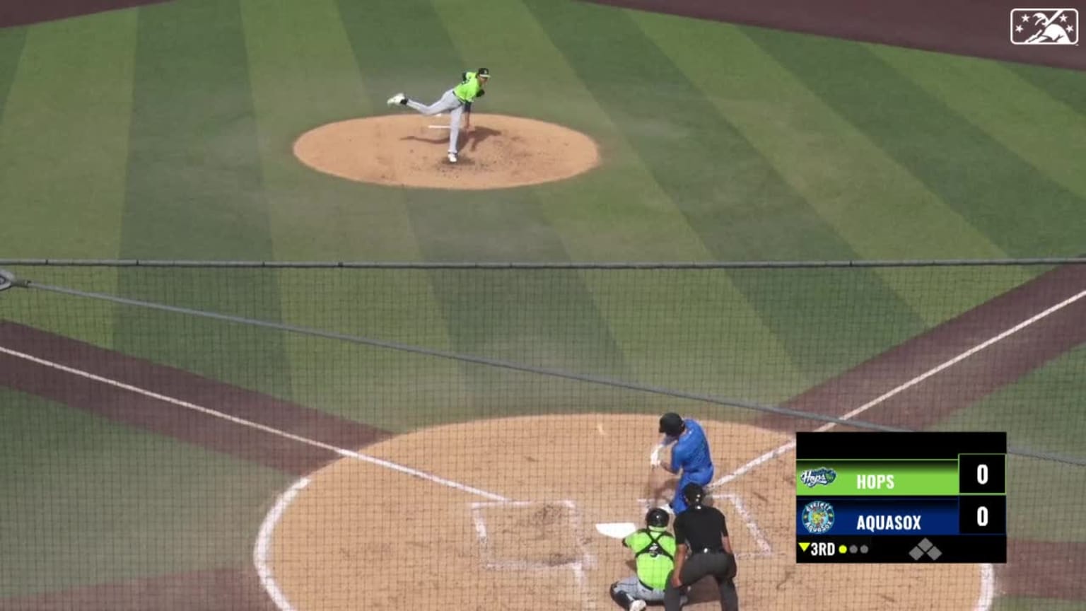 Cole Young crushes a solo home run to rightcenter 07/17/2023