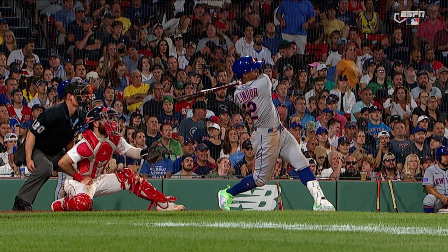 Francisco Lindor laces an RBI single to left field | 07/23/2023 | New ...