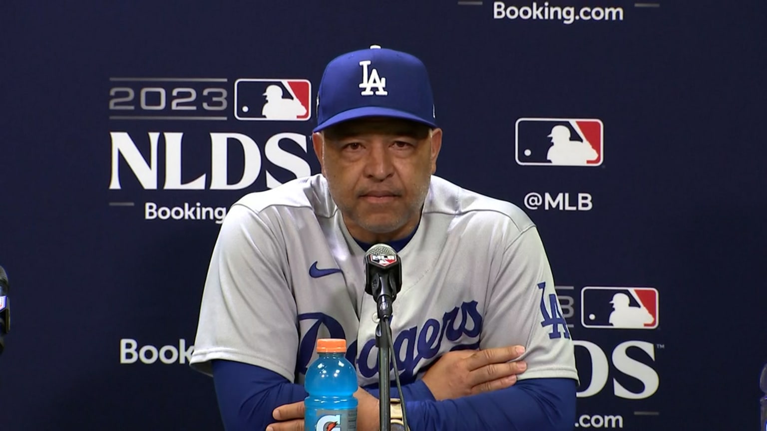 Roberts on Dodgers' loss in NLDS | 10/12/2023 | Los Angeles Dodgers