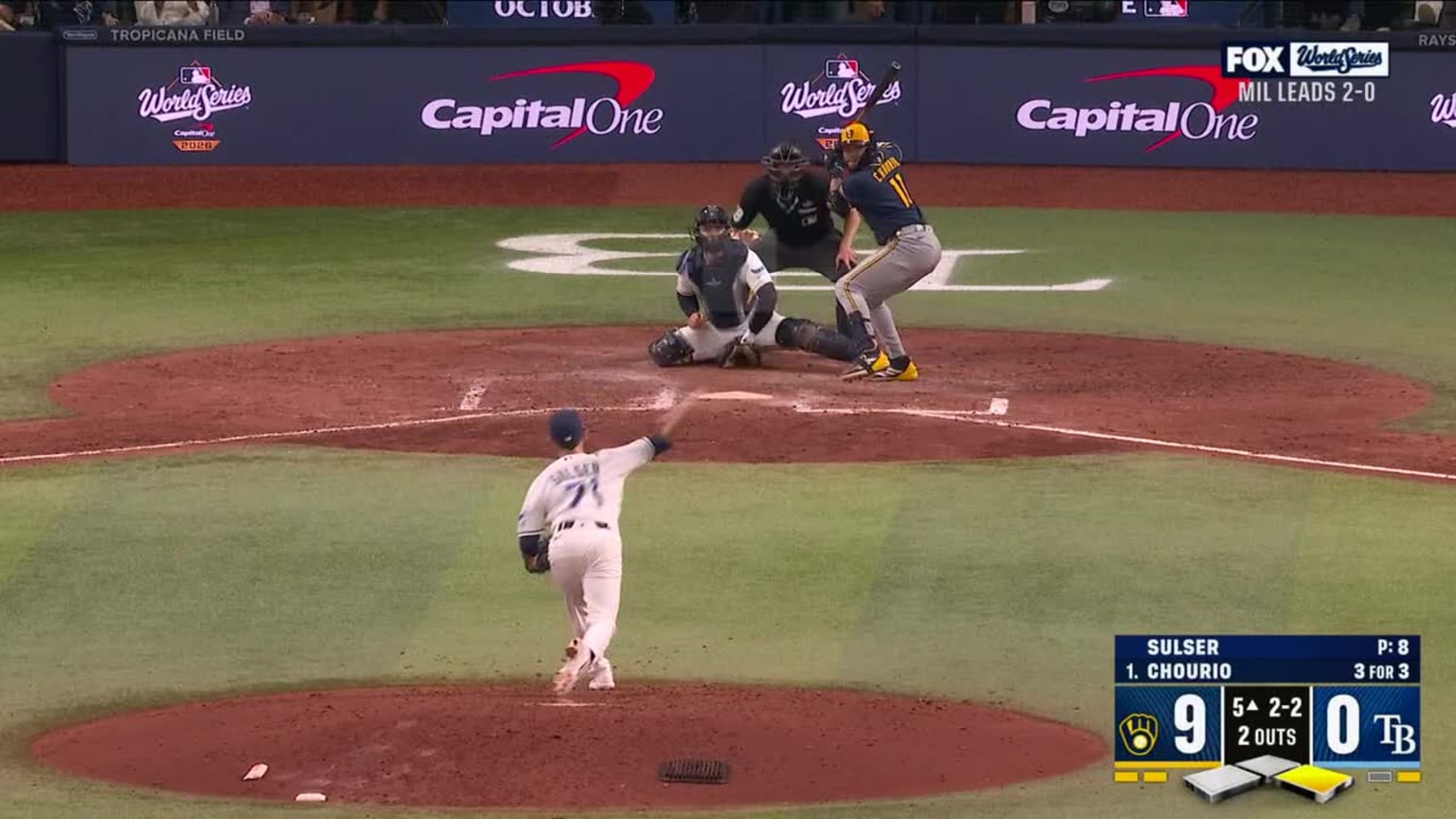 Jackson Chourio's RBI double | 10/26/2026 | Milwaukee Brewers