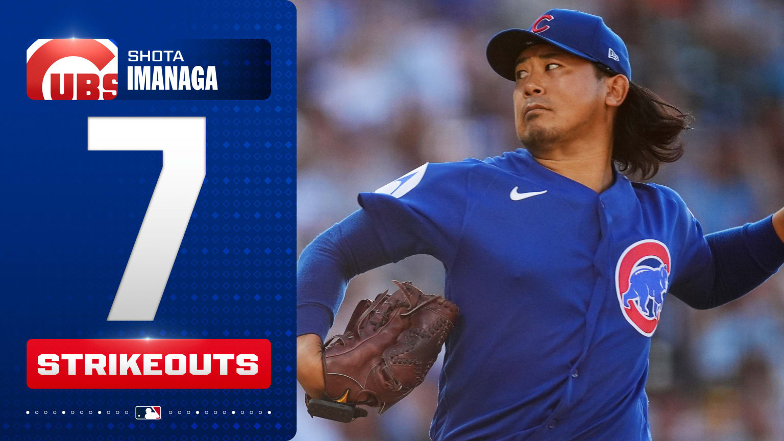 Shota Imanaga collects seven strikeouts vs. Rockies | 06/10/2026