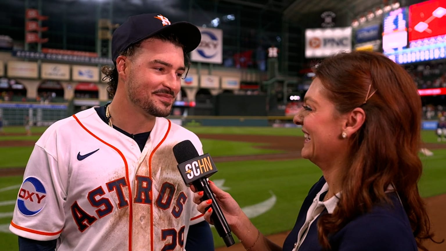 Raynel Delgado on go-ahead hit, Astros win | 06/16/2026 | Houston Astros