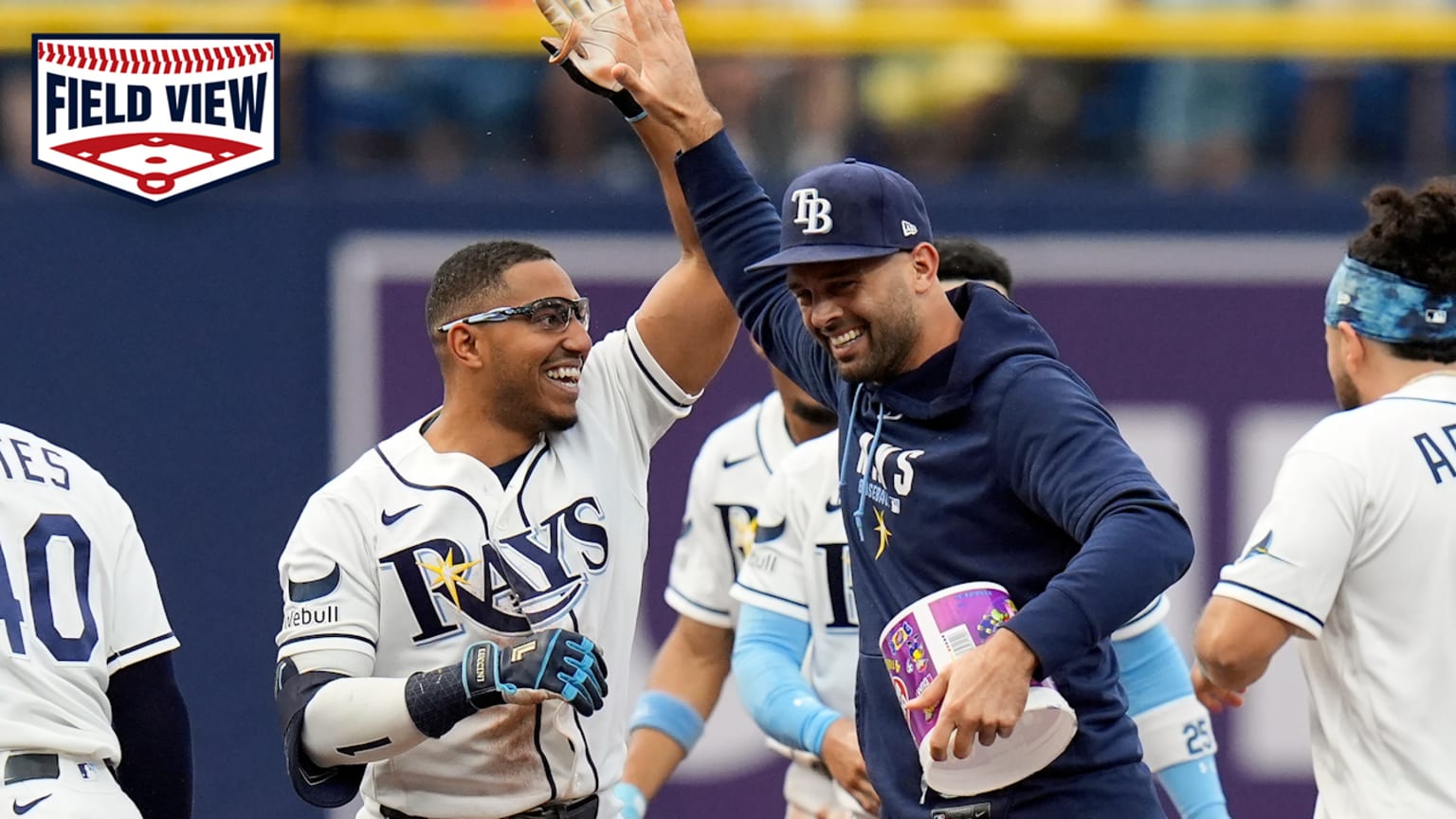 Field View: Richie Palacios' walk-off hit | 09/19/2026 | Tampa Bay Rays