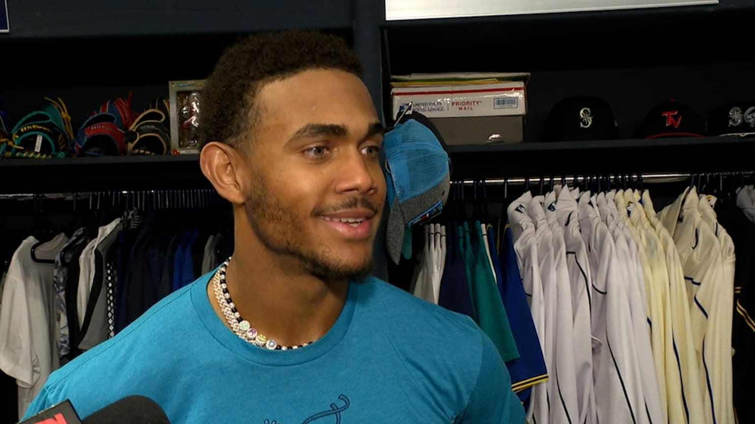 Julio Rodríguez on hot Mariners 08/27/2023 Seattle Mariners