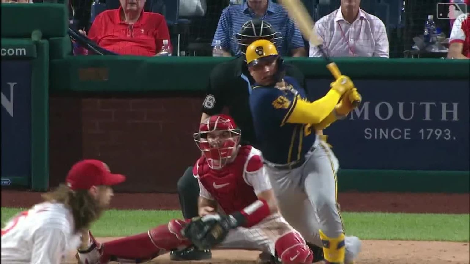Contreras adelanta a Cerveceros con doble | 19/07/2023 | Los Brewers de ...