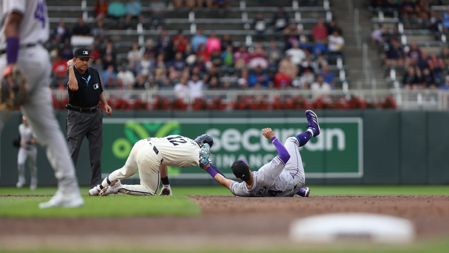 Brenton Doyle's outfield assist