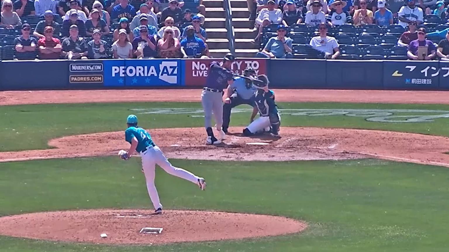 Nolan Jones rips an RBI double in the 3rd inning | 03/19/2024 ...