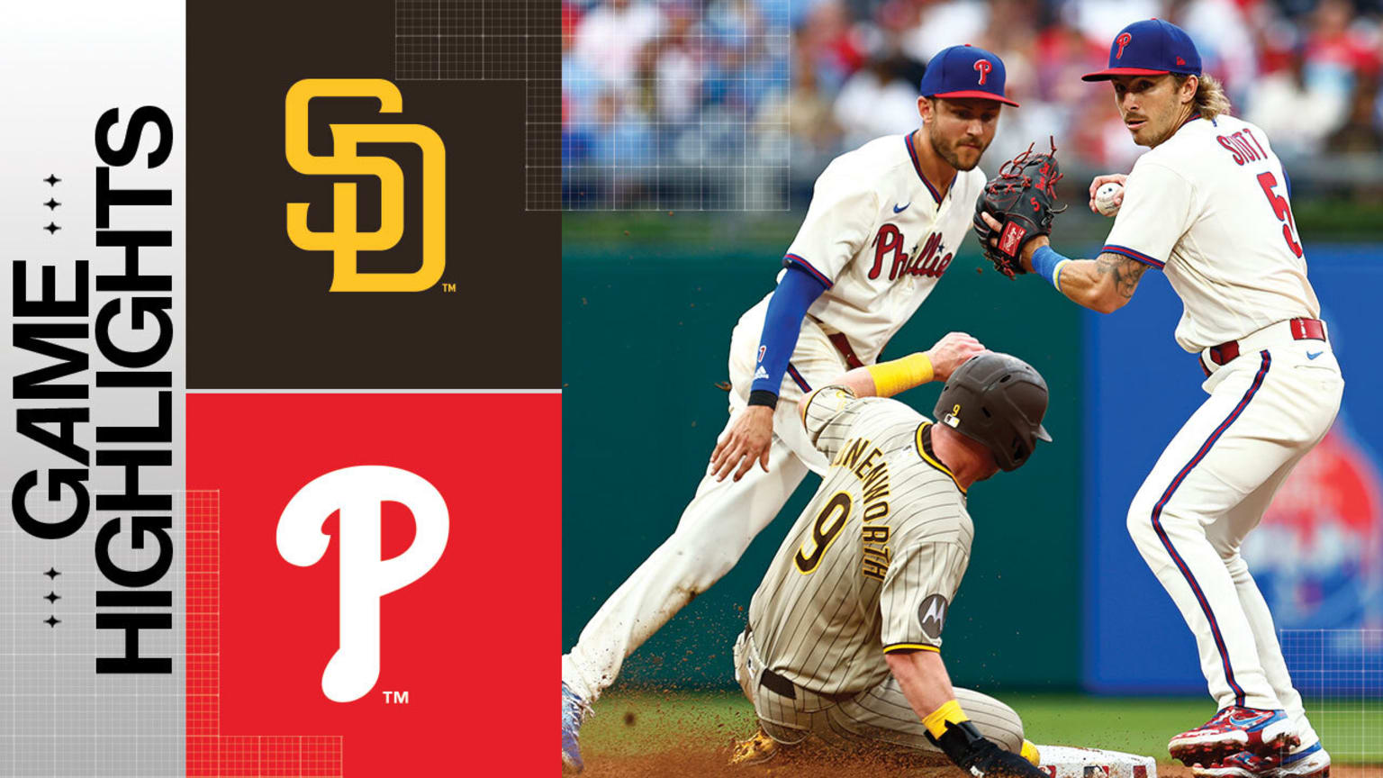 Padres vs. Phillies Highlights 07/16/2023 Philadelphia Phillies