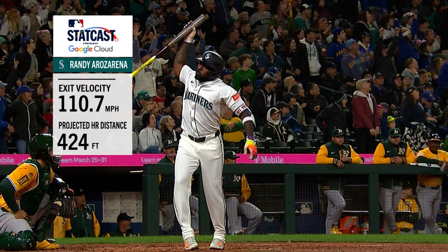 Randy Arozarena crushes 424-ft. game-tying home run | 03/27/2025 | MLB.com