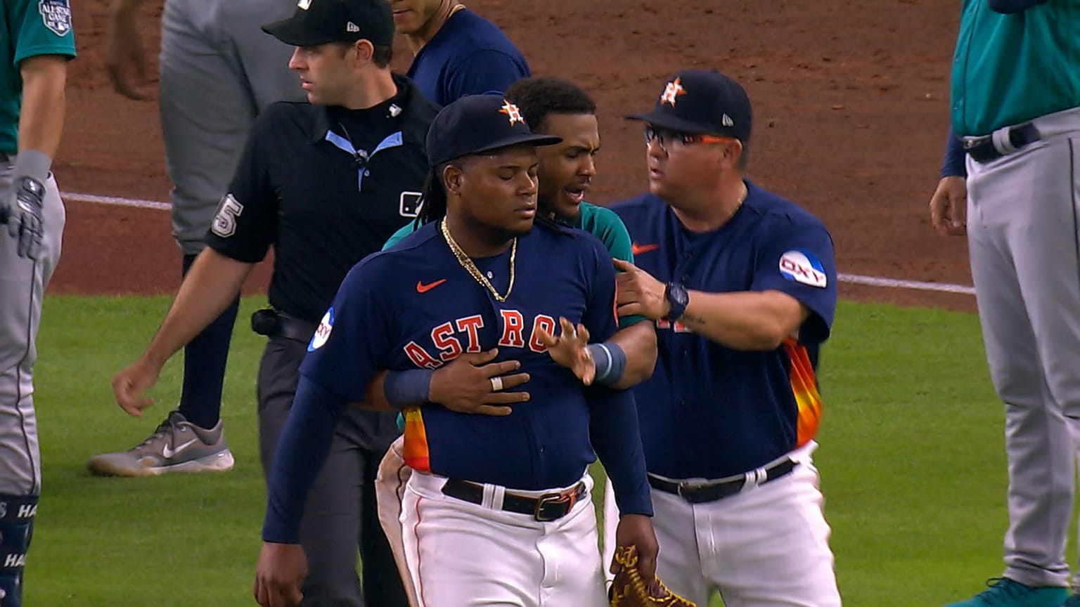 Benches clear after HBP 08/19/2023