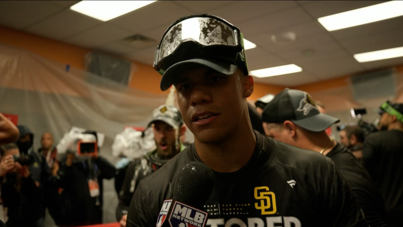 Juan Soto on advancing to NLDS 10/10/2022 Seattle Mariners