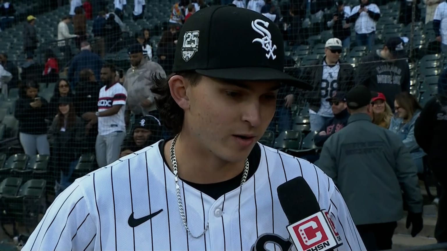 Brooks Baldwin discusses his walkoff single 04/12/2025 Chicago