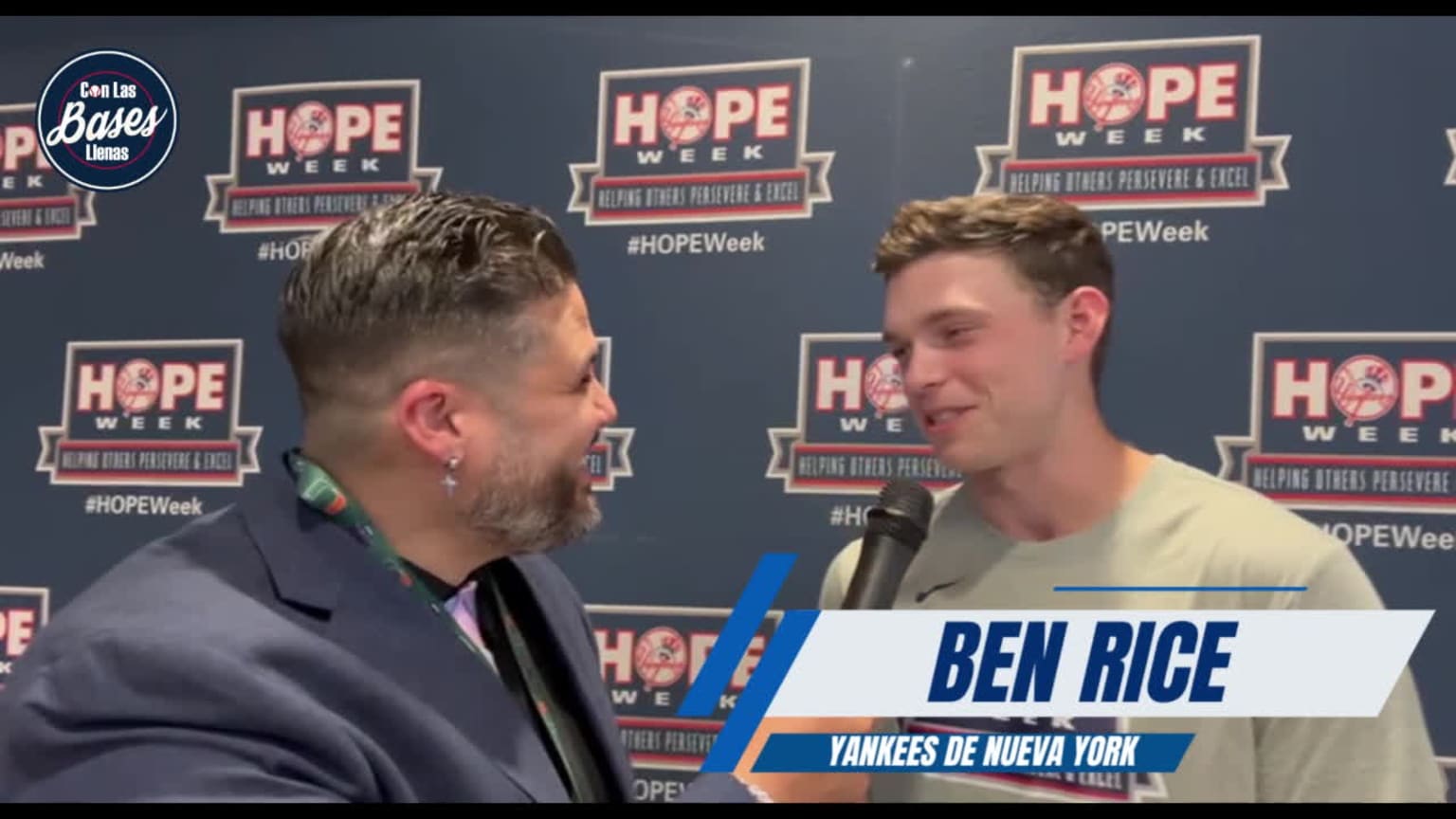 Ben Rice sorprende a todos hablando en español | 24/06/2024 ...