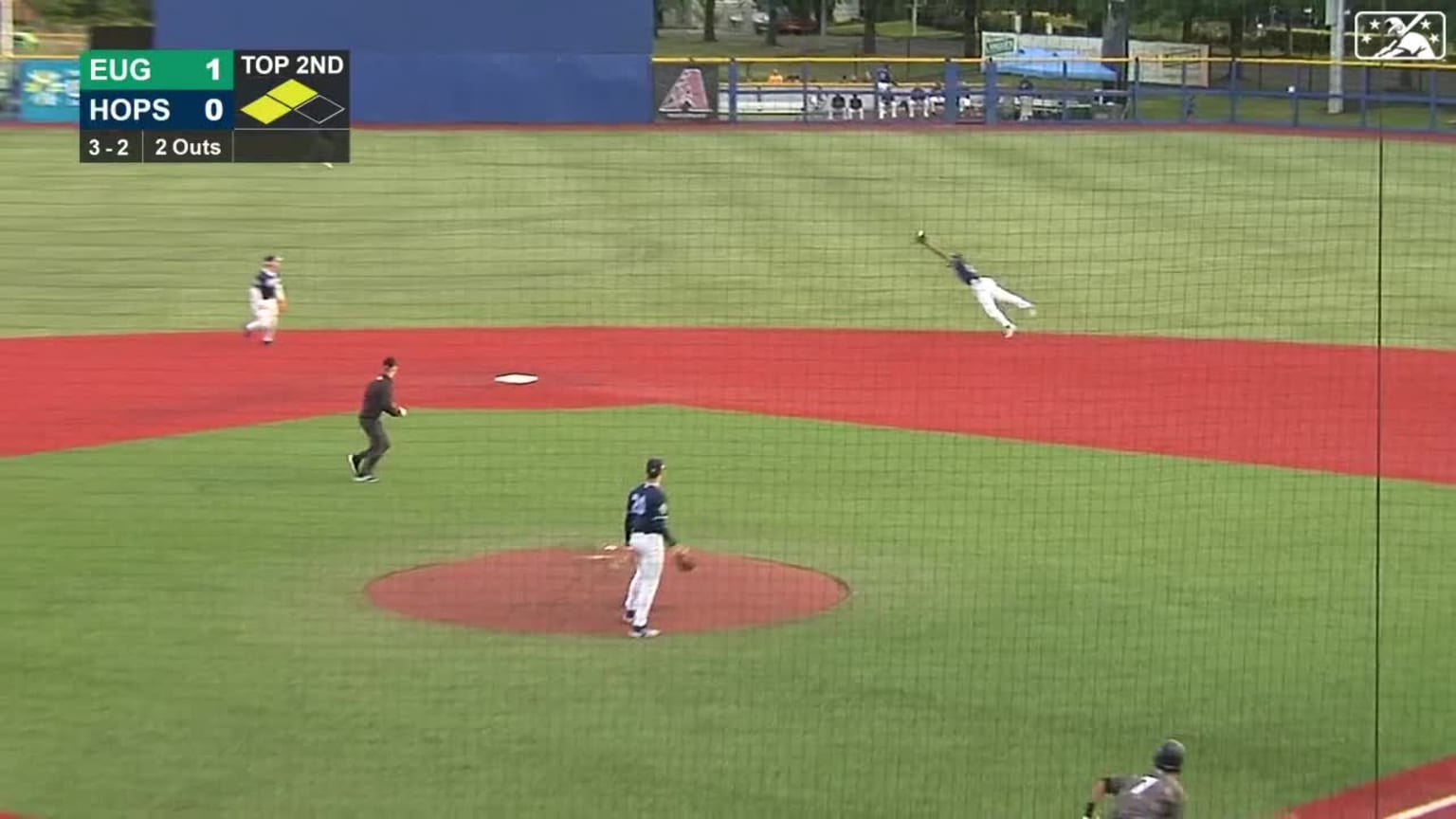 Juan Corniel makes an impressive leaping catch | 08/23/2023 | MLB.com