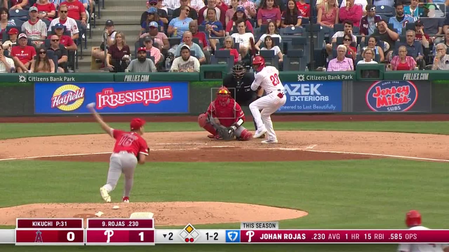 Johan Rojas strikes out swinging. | 07/19/2025 | MLB.com
