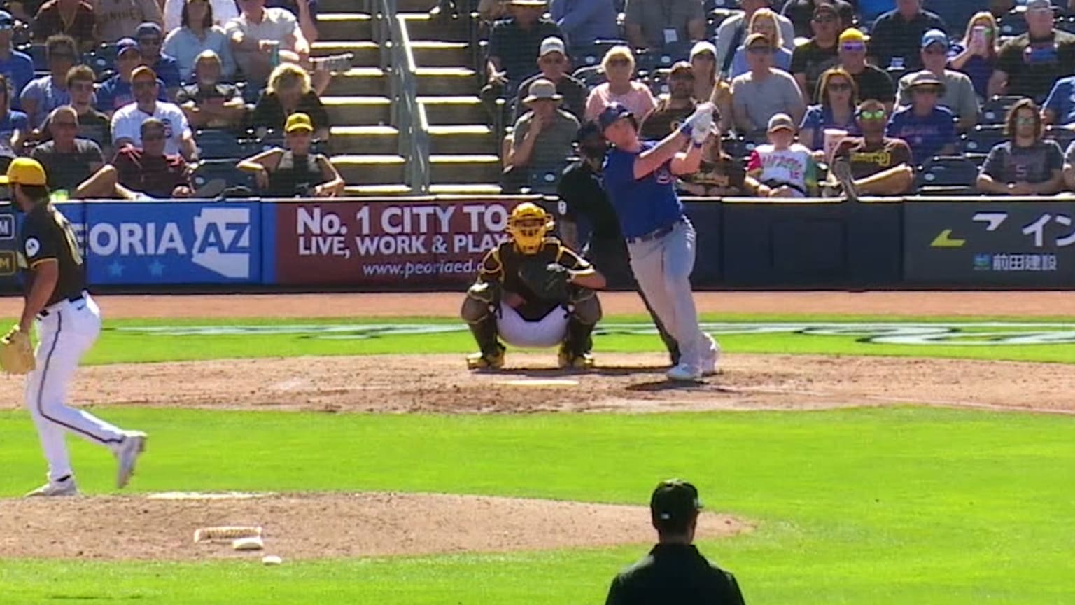 Garrett Cooper drives in Morel with double in the 5th 03/04/2024