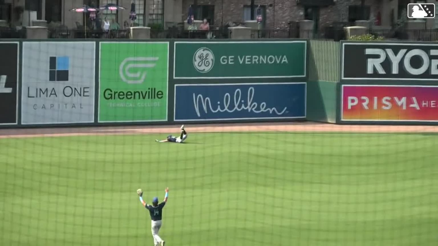 Jackson Loftin's diving catch in center 06/16/2024