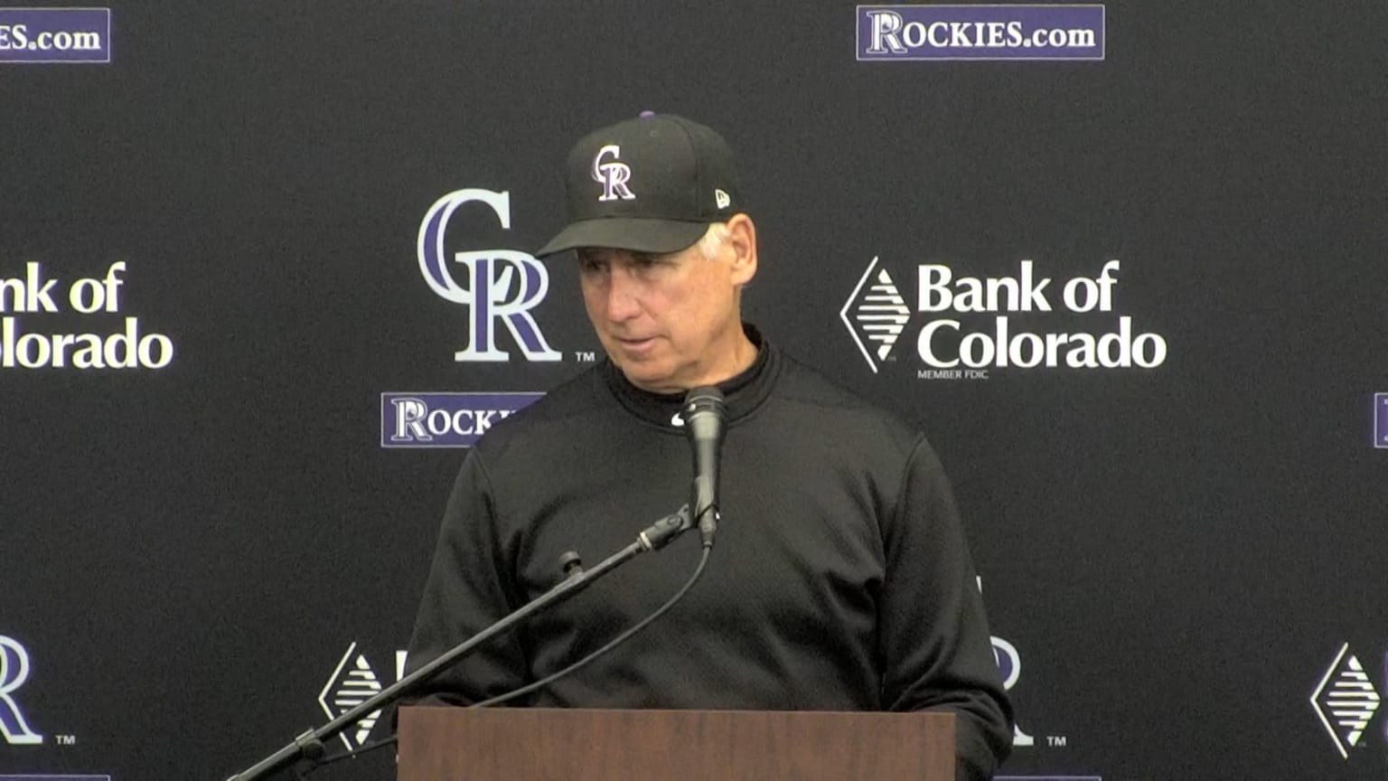 Bud Black reflects on loss 05/12/2023 Colorado Rockies