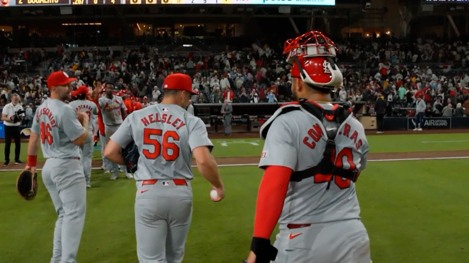 Ryan Helsley earns the save in Cardinals win 04/02/2024 St. Louis