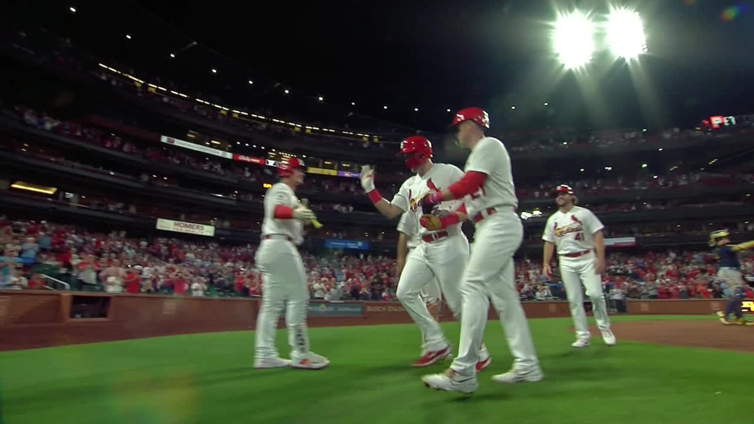The Cardinals score 10 runs in the 8th inning 05/15/2023 St. Louis