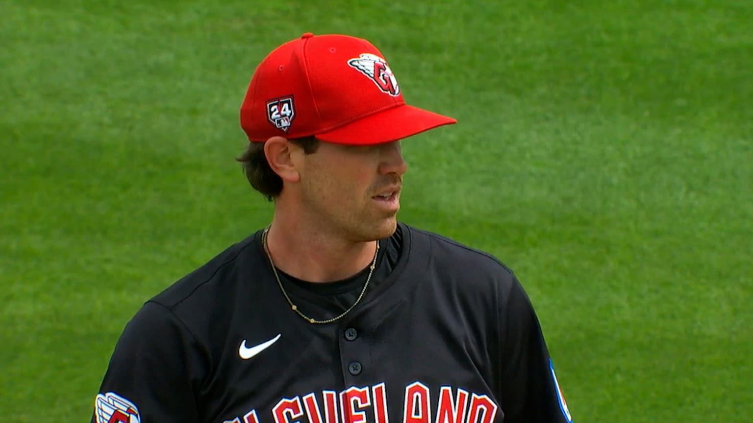 Shane Bieber K's four Rangers | 03/12/2024 | Cleveland Guardians