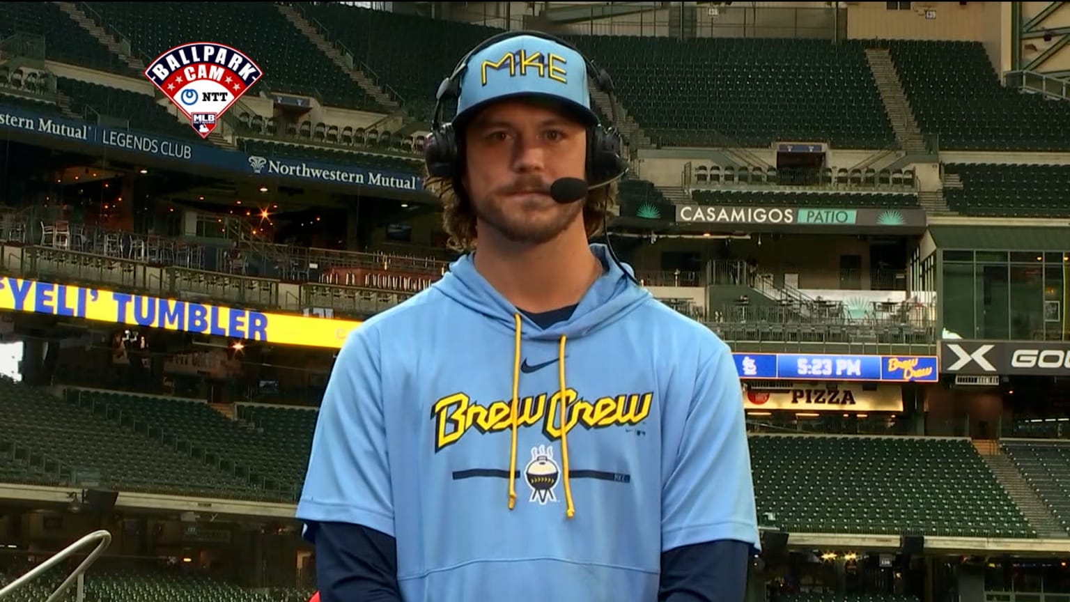Brian Anderson talks hot start 04/07/2023 Milwaukee Brewers
