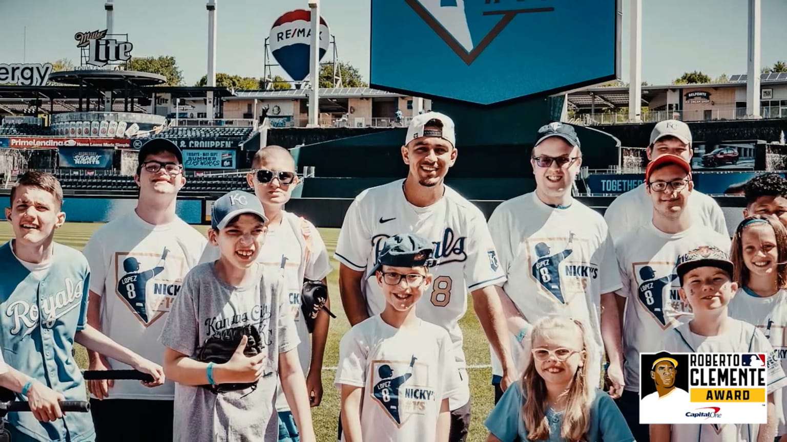 Nicky Lopez named Roberto Clemente Award nominee | 09/08/2022 | Kansas ...