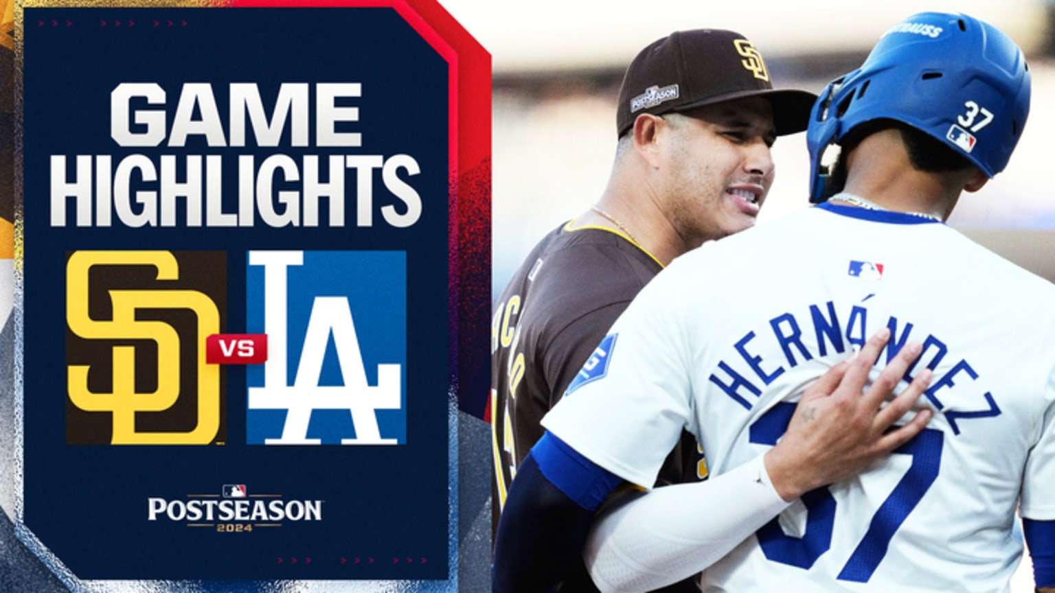 Padres vs. Dodgers Game 2 Highlights 10/06/2024