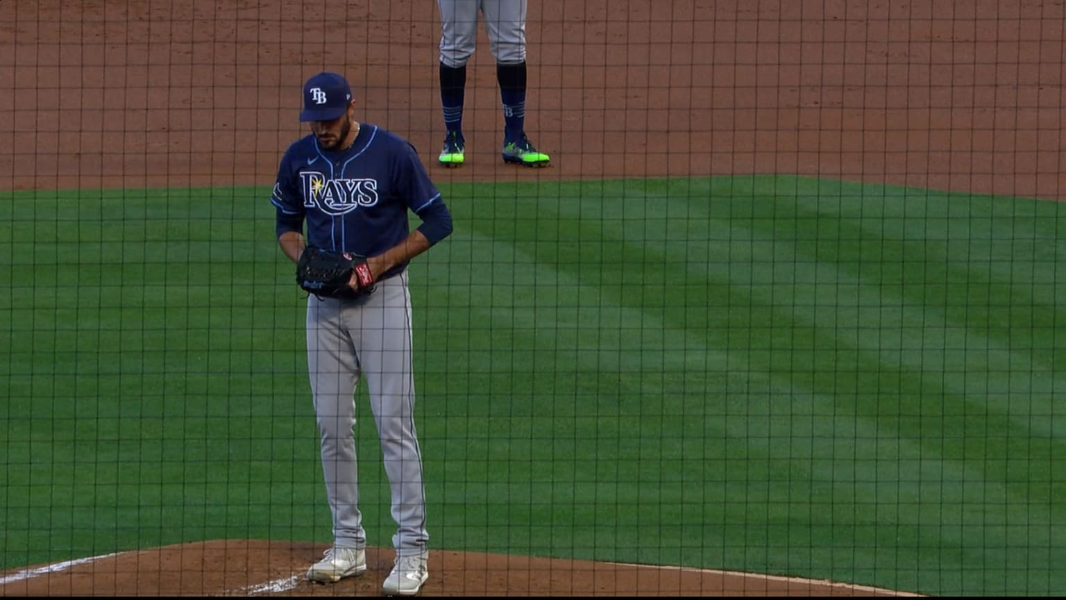 Zach Eflin fans five 04/08/2024 Tampa Bay Rays