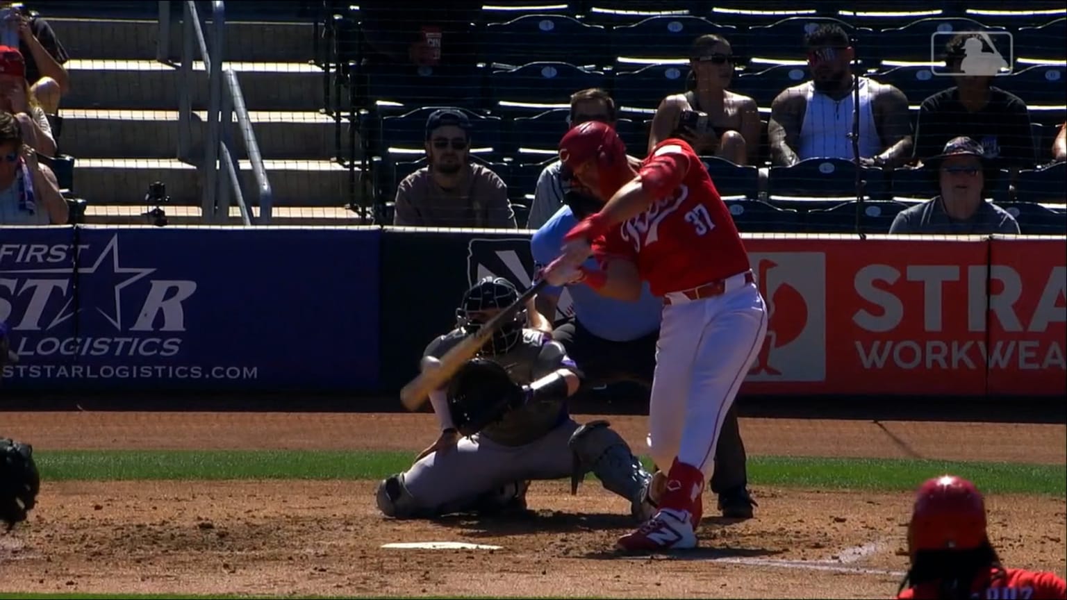 Tyler Stephenson's RBI double | 03/18/2026 | Cincinnati Reds